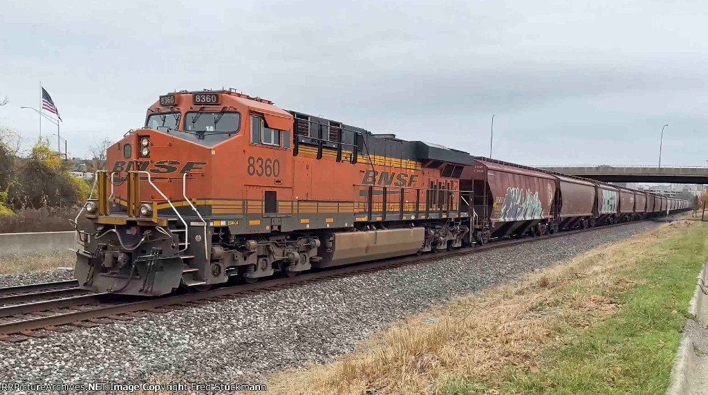 BNSF 8360 is RDPU.